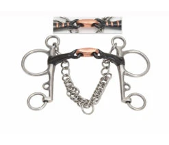 Shires Double Jointed Sweet Iron Pelham Bit