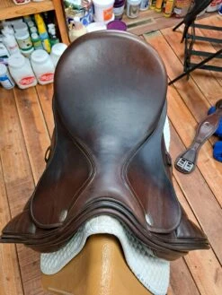 Ryder Profile Dressage Saddle 17" Brown -For the Horse Store ATT00001 14