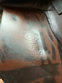 Ryder Profile Dressage Saddle 17" Brown -For the Horse Store ATT00001 19