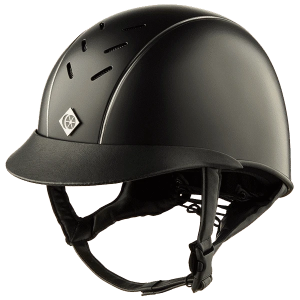 Charles Owen AyrBrush With Pinstripe 1 Charles Owen AyrBrush With Pinstripe