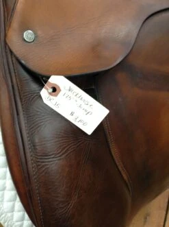Stackhouse Close Contact Jump Saddle - 17" -For the Horse Store IMG 3785