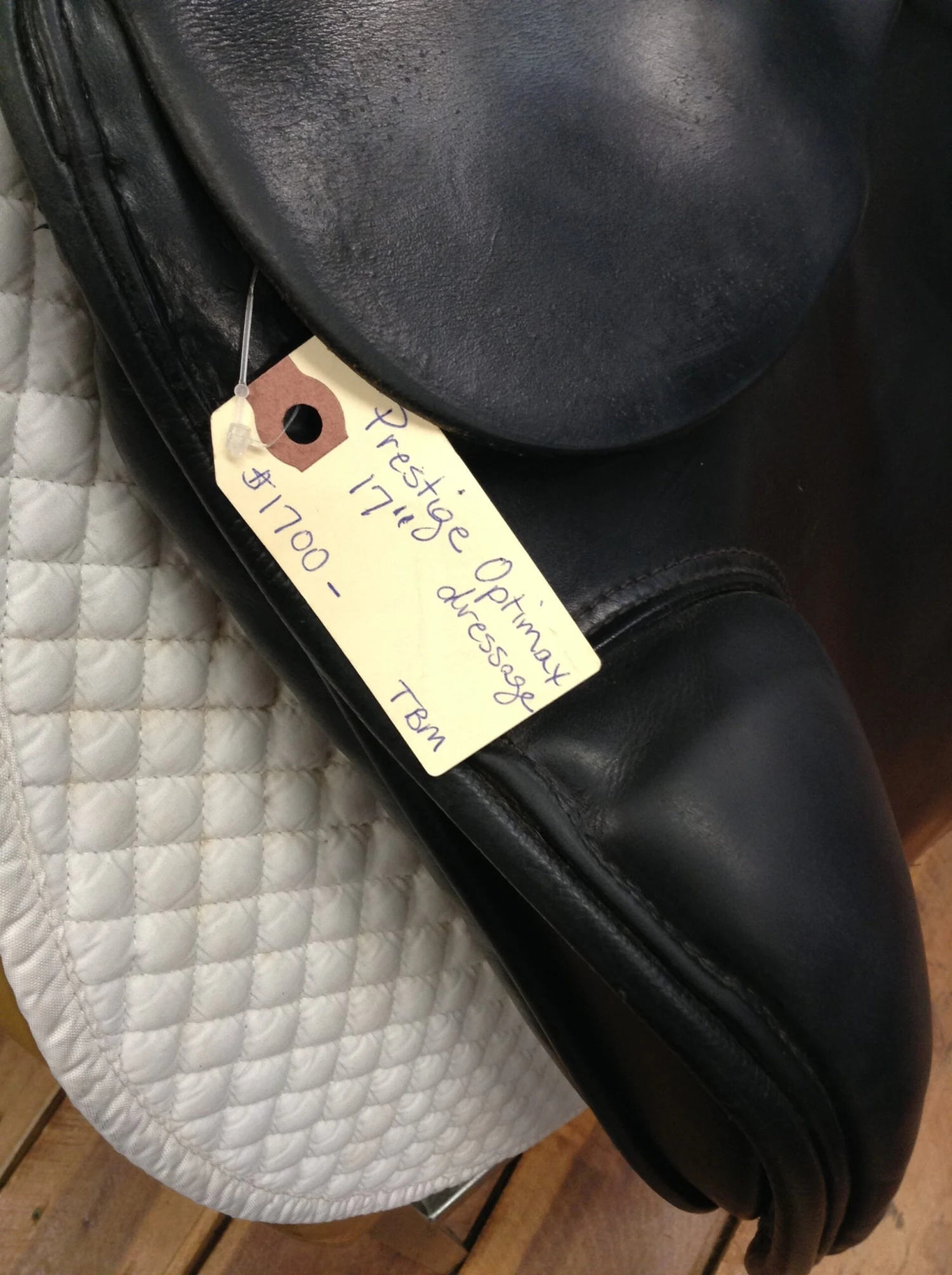 Prestige Dressage Saddle - 17" 8 Prestige Dressage Saddle - 17" - Image 8