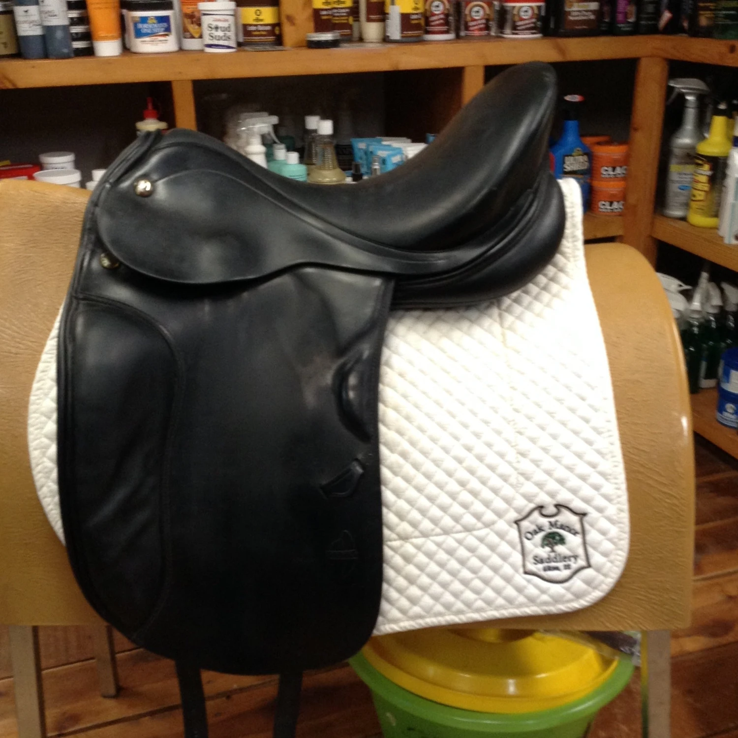 Prestige Dressage Saddle - 17" 1 Prestige Dressage Saddle - 17"