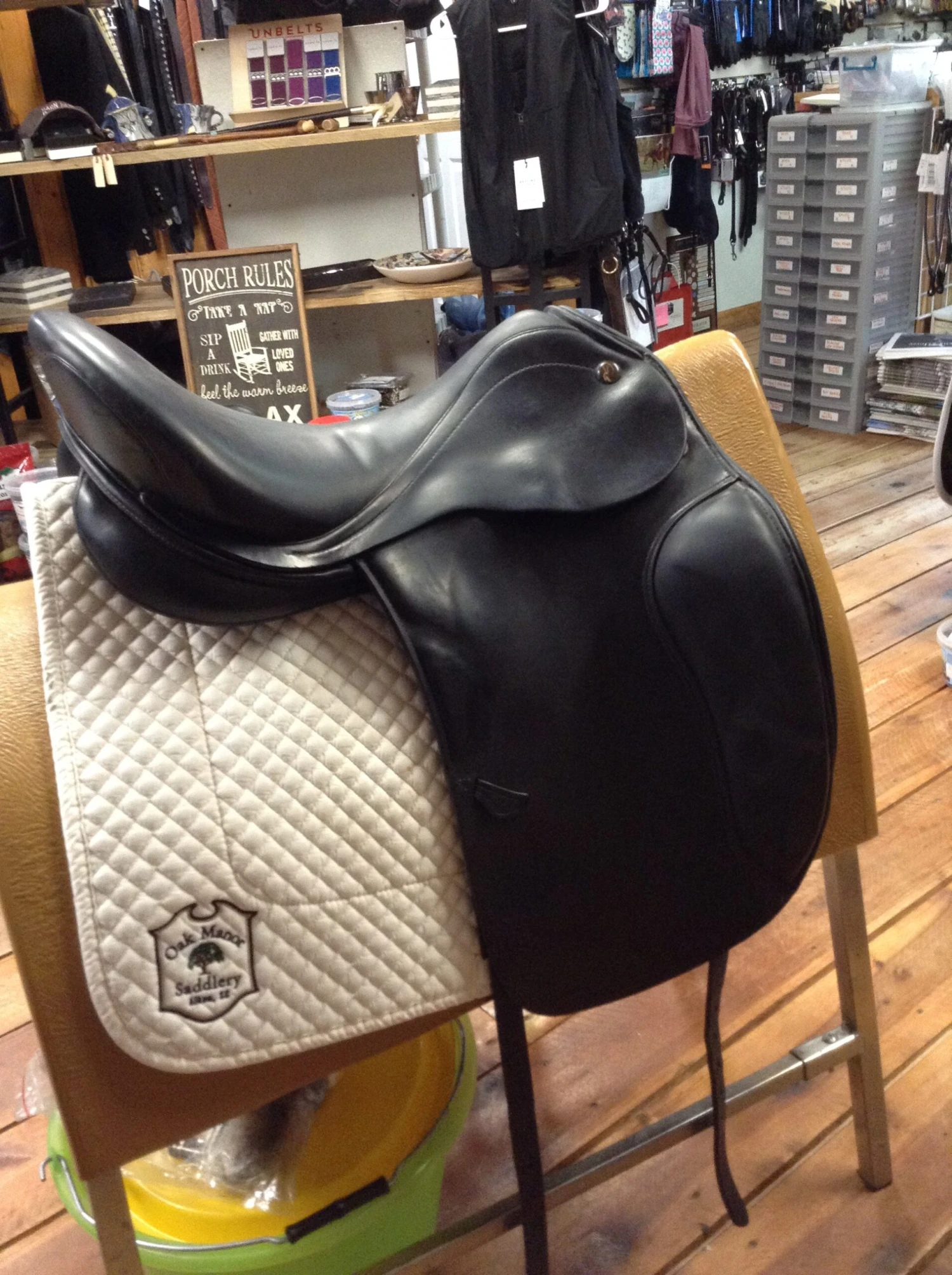 Prestige Dressage Saddle - 17" 2 Prestige Dressage Saddle - 17" - Image 2