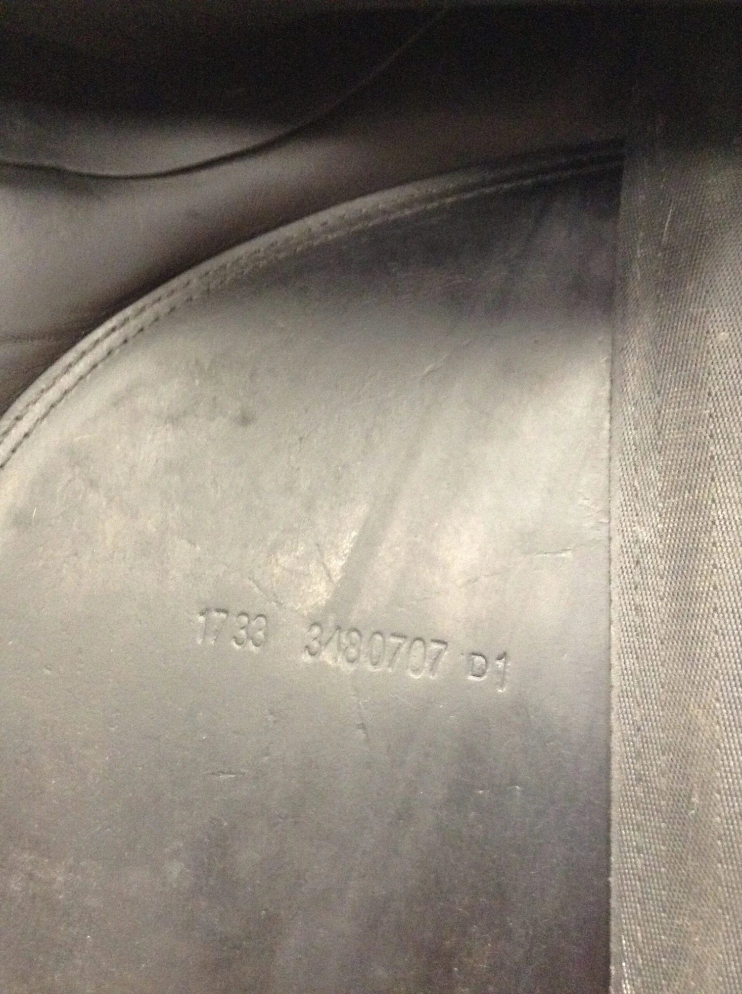 Prestige Dressage Saddle - 17" 5 Prestige Dressage Saddle - 17" - Image 5