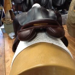 SOLD - County Sensation Jump Saddle - 17.5" -For the Horse Store IMG 3977