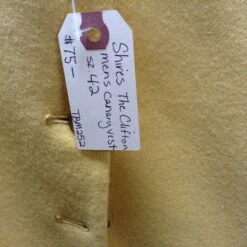 Shires The Clifton Men's Canary Vest -For the Horse Store IMG 4043