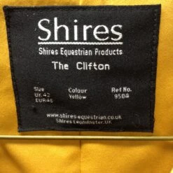 Shires The Clifton Men's Canary Vest -For the Horse Store IMG 4044