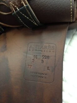 Antares Evolution Wide Tree Jump Saddle - 17" -For the Horse Store IMG 4140