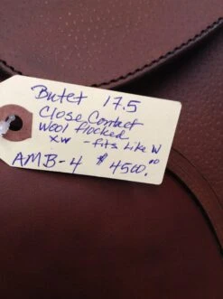 Butet Saumur Close Contact Jump Saddle - 17.5" 15 Butet Saumur Close Contact Jump Saddle - 17.5" -For the Horse Store IMG 4406