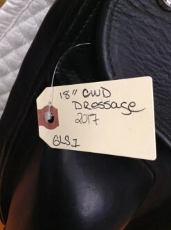 CWD SEO5 2017 Dressage Saddle - 18" -For the Horse Store IMG 4430