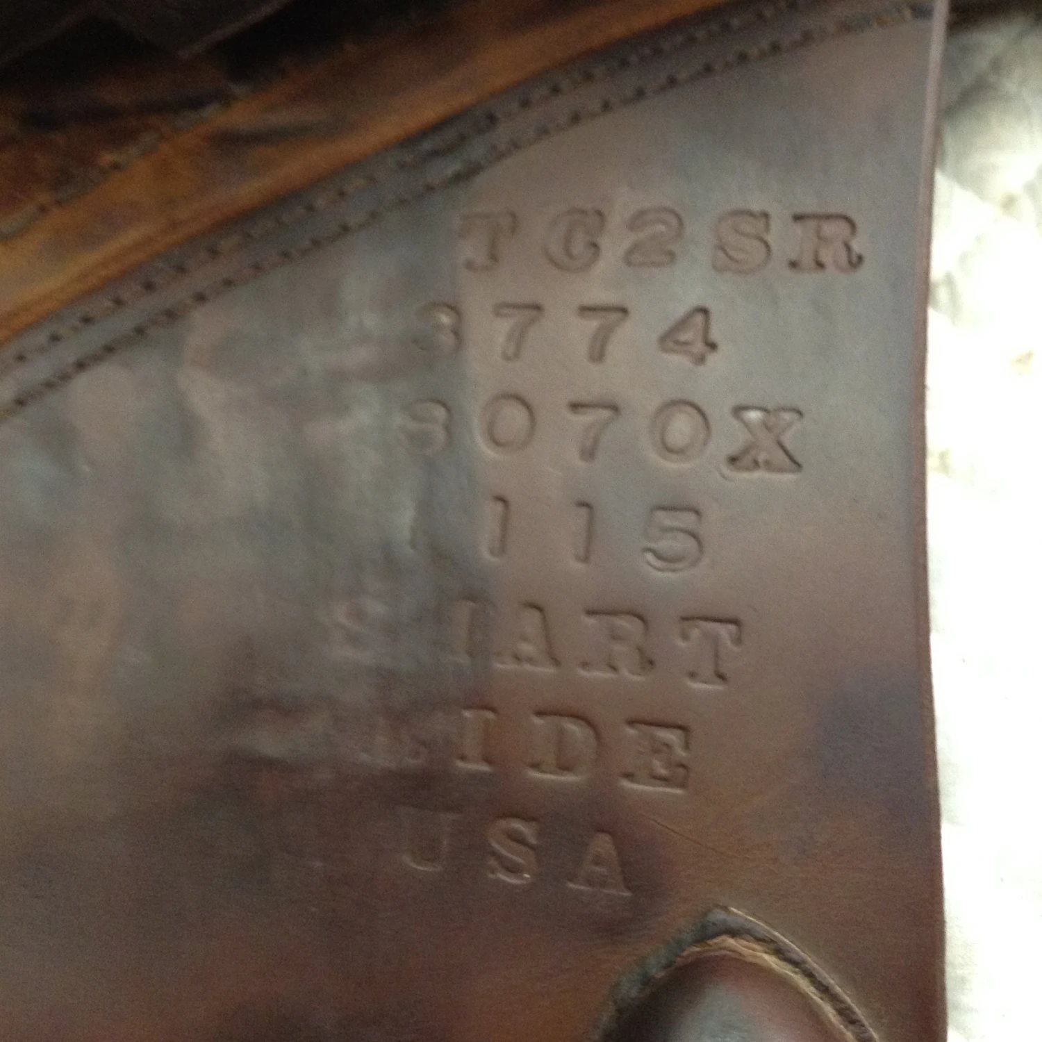 SOLD - Tad Coffin TC2 Smartride Technology Jump Saddle - 18" 6 SOLD - Tad Coffin TC2 Smartride Technology Jump Saddle - 18" - Image 6