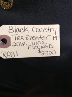 Black Country Tex Eventer - 19" -For the Horse Store IMG 4616