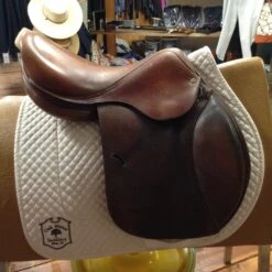 SOLD - 2002 Antares Jump Saddle 17" -For the Horse Store IMG 4674