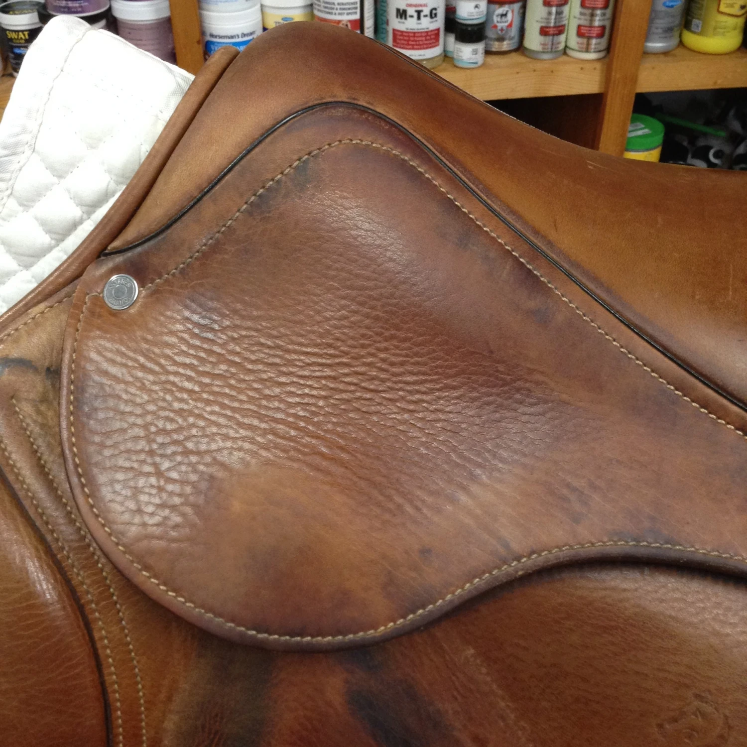 SOLD - 2010 Antares Jump Saddle - 19" 2 SOLD - 2010 Antares Jump Saddle - 19" - Image 2