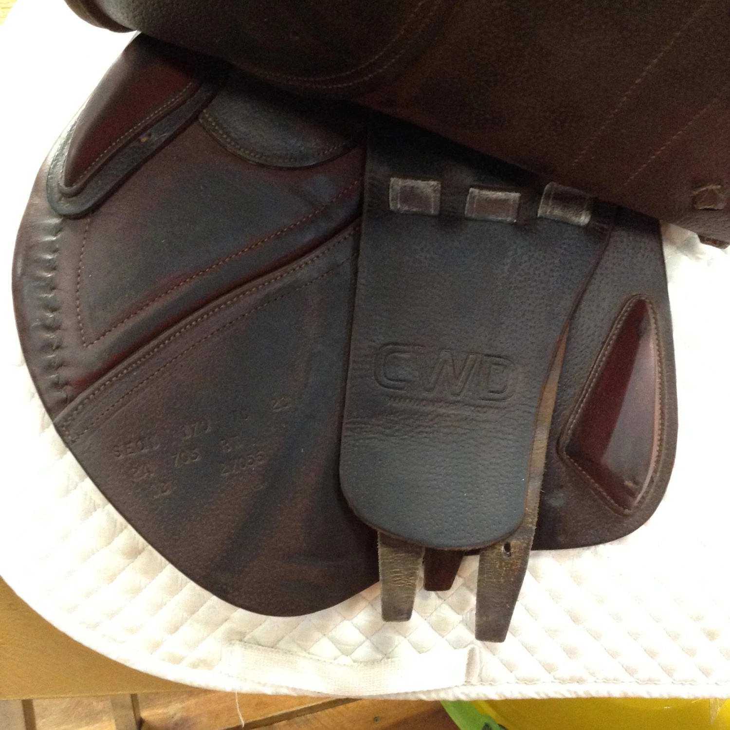 2013 CWD Close Contact Jump Saddle -17" 12 2013 CWD Close Contact Jump Saddle -17" - Image 12