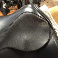 Black Country Eloquence Dressage Saddle - 17.5" -For the Horse Store IMG 5112