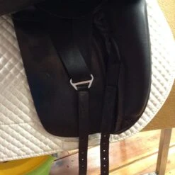 Black Country Eloquence Dressage Saddle - 17.5" -For the Horse Store IMG 5115