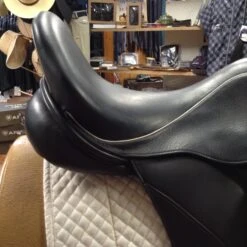 SOLD - Custom Saddlery Wolfgang Solo Dressage Saddle - 18" -For the Horse Store IMG 5145