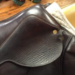SOLD M Toulouse Premia Jump Saddle - 18" -For the Horse Store IMG 5162