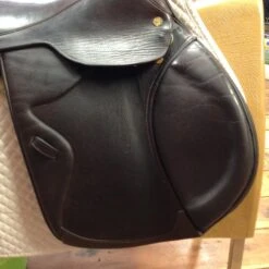 SOLD M Toulouse Premia Jump Saddle - 18" -For the Horse Store IMG 5164