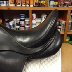 Cliff Barnsby Dressage Saddle Anky Bonfire - 17.5" -For the Horse Store IMG 5171