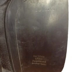 Cliff Barnsby Dressage Saddle Anky Bonfire - 17.5" -For the Horse Store IMG 5174