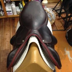 2013 Devoucoux Chiberta Monoflap Jump Saddle- 17.5" -For the Horse Store IMG 5190