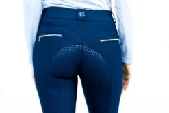 KL Select Gabrielle Breech -For the Horse Store KLSelectNavy Breech BlackBack