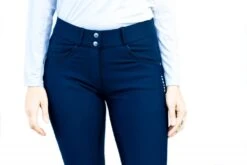 KL Select Gabrielle Breech -For the Horse Store KLSelectNavy Breech BlackFront