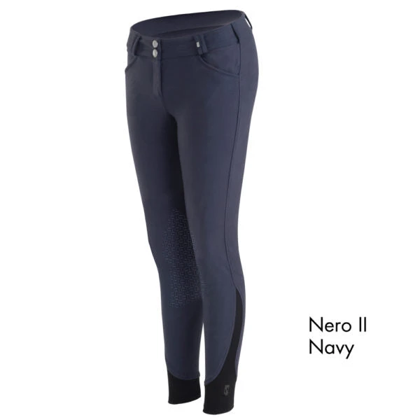 Tredstep Ireland Symphony Nero II Ladies Knee Patch Breech CLEARANCE 2 Tredstep Ireland Symphony Nero II Ladies Knee Patch Breech CLEARANCE - Image 2