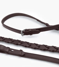 Premier Equine Pietro Laced Reins -For the Horse Store PEpietro laced reins4