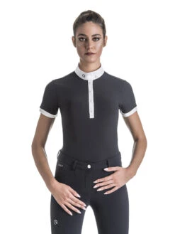 EGO7 Polo MC Short Sleeve Shirt CLOSEOUT -For the Horse Store POLO MC shirt Navy