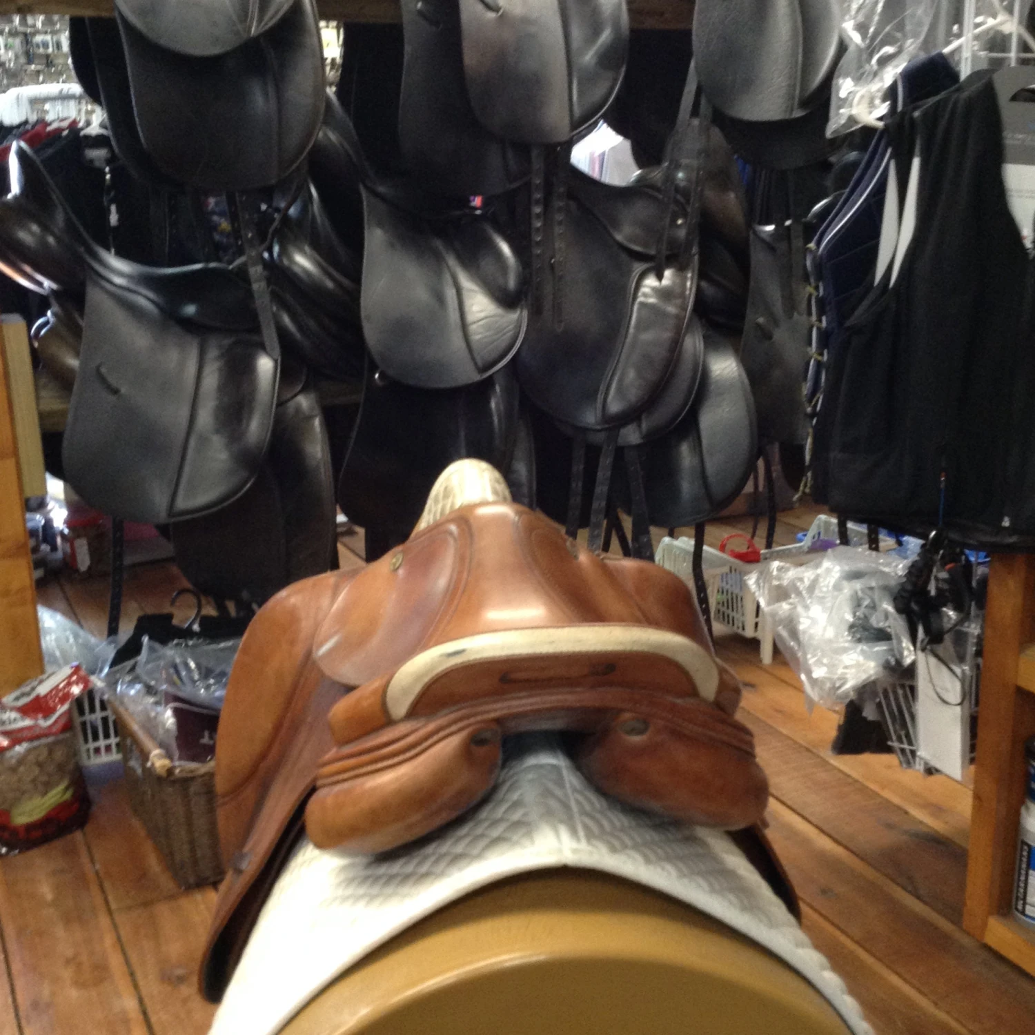 Prestige Nona Garson Close Contact Jump Saddle - 17" 3 Prestige Nona Garson Close Contact Jump Saddle - 17" - Image 3