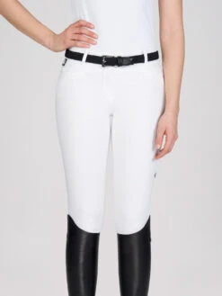Equiline Women's Ash X-Grip Knee Patch Breech -For the Horse Store eq4