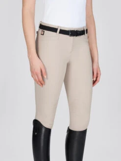 Equiline Women's Ash X-Grip Knee Patch Breech -For the Horse Store eq5