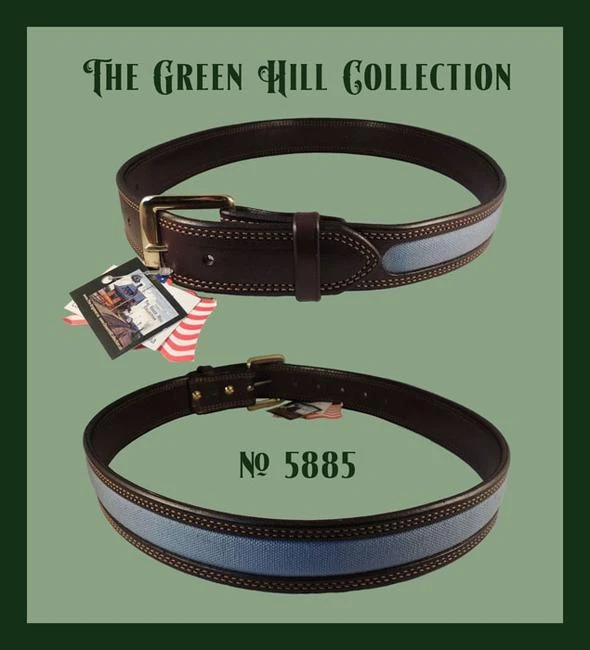 The Green Hill Collection Windowpane Belt 1 The Green Hill Collection Windowpane Belt