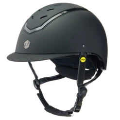 Charles Owen Kylo Riding Helmet 7 Charles Owen Kylo Riding Helmet -For the Horse Store kylo black matte 2