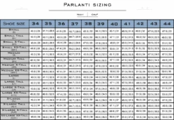 Parlanti "Miami Essential" Field Boot CLEARANCE -For the Horse Store parlantisizechart