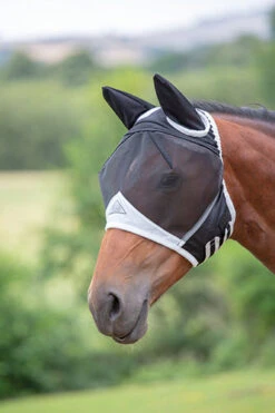 Shires Fine Mesh Fly Mask -For the Horse Store shiresmask2