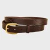 Tory Leather Kids Nameplate Belt